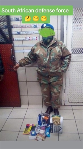 South African Defense Force Security Military Tank in Action