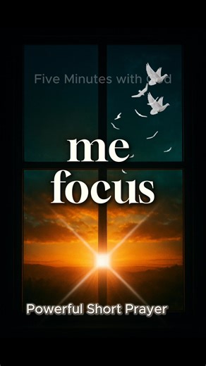 ☀️ Morning Prayer for Clarity When your thoughts feel heavy, pause and pray. Ask God to clear your mind, calm your heart, and help you focus on what truly matters. Begin your day in peace and purpose. #MorningPrayer #Clarity #Faith #ChristianPrayer #PeacefulMind #TrustGod #focus | Five Minutes with God