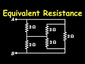 Equivalent Resistance | Series and Parallel Resistors | Solved Circuit Example | Step by Step