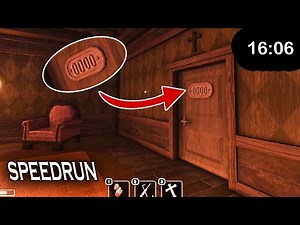 I FOUND 0000 DOOR ! │ DOORS SUPER HARD MODE WORLD RECORD SPEEDRUN . RTX │ 4K