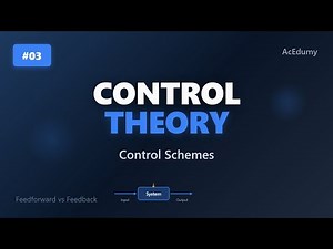 Control Theory #03 - Feedforward vs Feedback Control | Control Schemes Explained