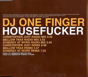 DJ One Finger - Housefucker