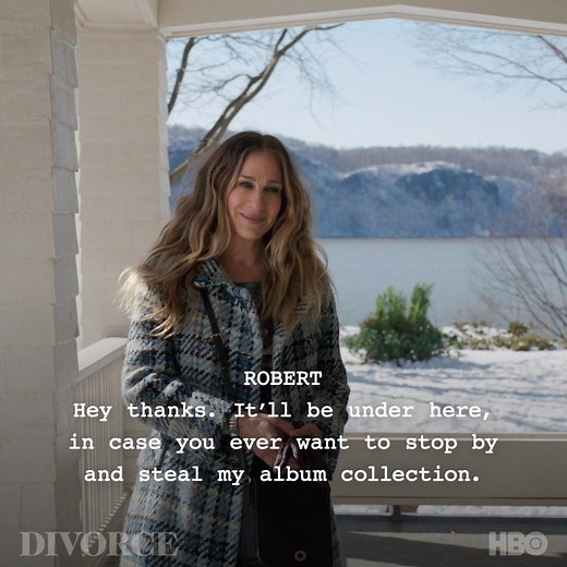 The door will always be open for Frances. 💜 Watch the series finale of Divorce now on HBO. | Divorce