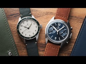 The Hamilton Khaki Aviation Pilot Pioneer Line Gets Two New Colorways