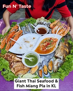 Southern Thai restaurant in KL that's known for their Giant Miang Pla Seafood and Hatyai style street food such as Kaeng Som Siakap and Mee Celup 🇹🇭🔥 Run by a Kelantan woman from Machang 👉🏼 this restaurant somehow has been running since 2016 😯 📍 Pattani Tom Yam Satu @ Gombak, KL [Halal] 📞 60 11-1059 9224 | Fun N' Taste