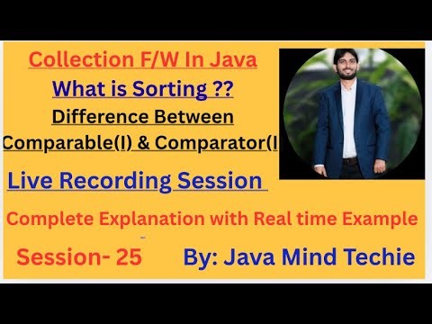 Collection in Java | Difference between Comparable (I) & Comparator(I) |By:Amit