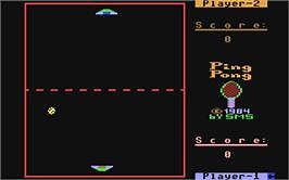 Ping Pong - Commodore 64 - Games Database