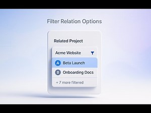 How to Filter Notion Relation Database Options in Your Form Using NoteForms?