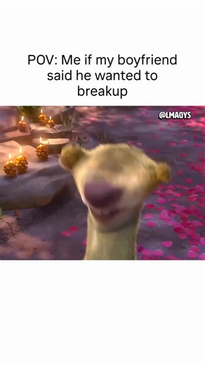 Funny | Relatable | Laugh | Me 😂 #boyfriend #couple #couples #dating Fun Fact – Ice Age: Collision Course In Ice Age: Collision Course, Scrat’s chaotic attempts to... | Instagram