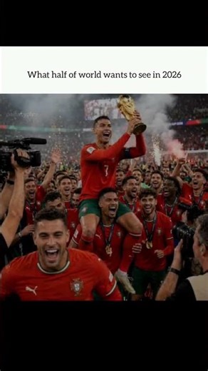 What football fans wanted to see 🔥 Portugal won the World Cup & CR7 last dance