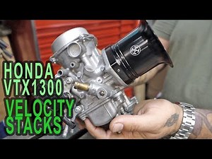 The BEST Honda VTX1300 Velocity Stacks + How To Install