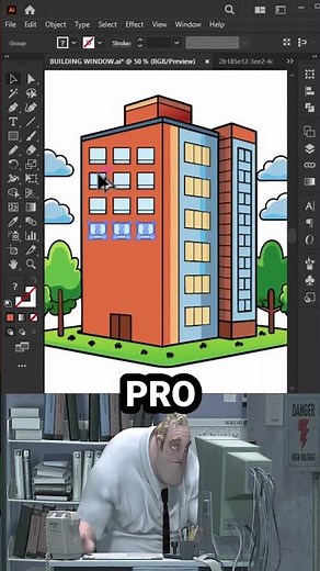 Beginner vs Pro Artist, Adobe Illustrator