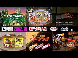 【2002年10月】日曜深夜のCM集【ハウス、興和他】