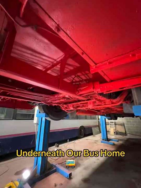 Exploring the Underside of Our Bus Home — What You Don’t Usually See!
