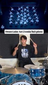 Here you go :) Swan Lake Act 2 coda side by side with drums! #ballet #classicalmusic #drums #musician #swanlake | Rat.trick