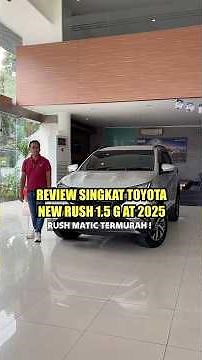 Brief Review !! TOYOTA ALL NEW RUSH G AT 2025 || IS IT WORTH IT THAN GR SPORT TYPE ??