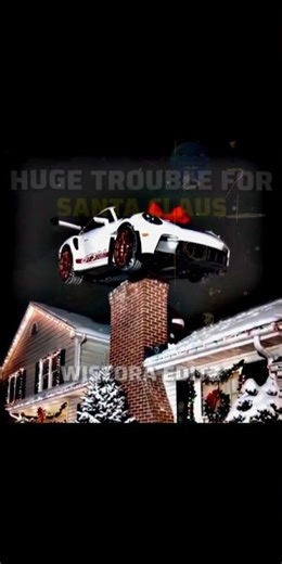 Trouble for Santa ☠️ #shorts #shortvideo #bmw #edit