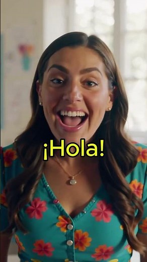 How to say Hi in Spanish? #shorts