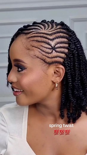 Cornrow and Twist Hairstyles for Natural Hair