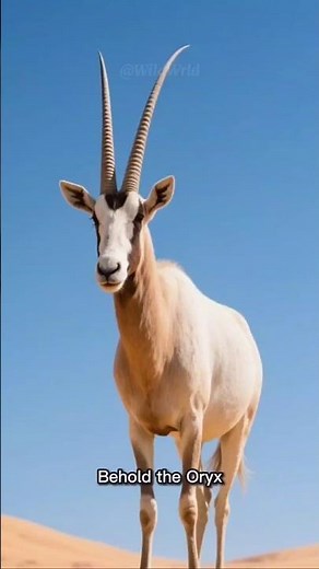 Behold The Arabian Oryx!
