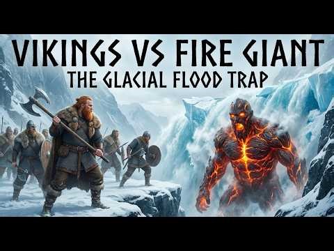 How Vikings Trapped a Fire Giant Using Ice & Floods (The Glacial Death Trap)