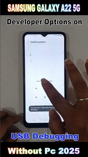 Samsung Galaxy A22 5g /How to Enable the Developer, Options ? For Usb Debugging Etc. 2025
