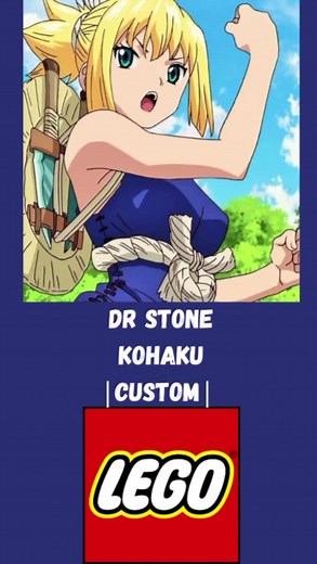 Dr. Stone Kohaku en LEGO: Creaciones Únicas