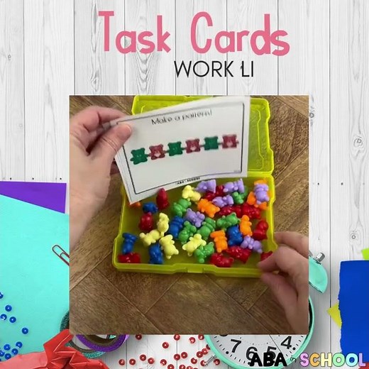 Matching and Patterns Task Boxes PREVIEW