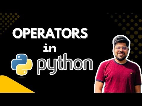 Operators in Python