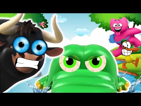 A TURMA DO POCOYO e o BOI DA CARA PRETA - Música Infantil - Nursery Rhymes - Kids Song