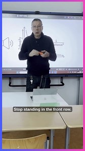 STOP standing in the front row! 🚫🔊 Physics doesn't care about your eardrums, but I do. As a physics teacher and techno producer, I see people making this mistake every weekend. It’s called the Inverse Square Law: I∝1/r2. When you halve your distance to the speaker, the sound intensity doesn’t just double—it quadruples. That’s 4 times the damage for your hearing cells. A small step back is a huge relief for your ears. Check the dB meter in the video to see the difference! 📉✨ Are you a front-ro