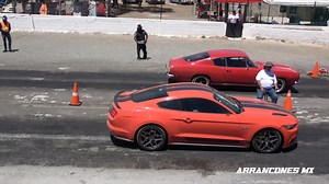 Old vs New School Drag Racing | Arrancones Mx | Arrancones MX