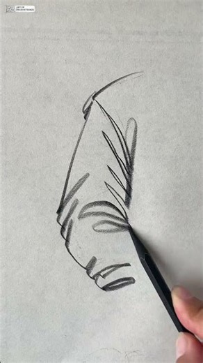 Insanely Smooth Charcoal Drawing Hacks! ✍️🔥 #satisfyingart