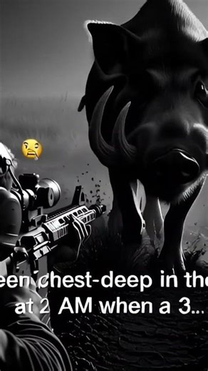 Woman Hunter Owns the Night! 🐗🌑#Hunting #WildBoar #WildBoarHunting #HogHunting #BoarHunt #huntin