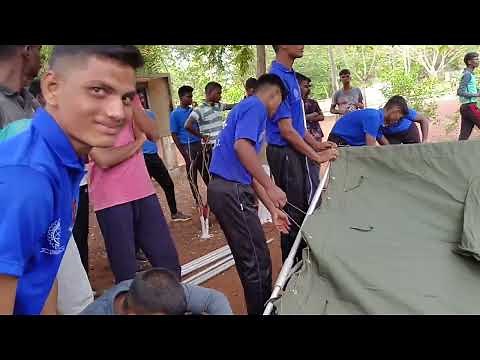How to build army tent explained step by step at ||CATC-1 CAMP at NBKRIST || NCC tent