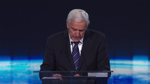 Dr. Jeremiah explains the role of the two witnesses in the End Times. Click the link to watch the full sermon on our website. | Turning Point with Dr. David Jeremiah
