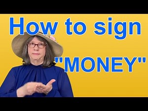 How To Sign MONEY — ASL Word Of The Day — Word 177