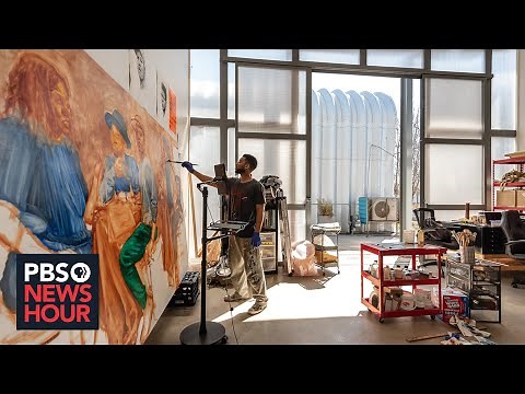 Artist Mario Moore’s work seeks to enshrine Black Americans' presence