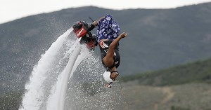 Flyboarding: Water-propelled flight for the Jetson in you