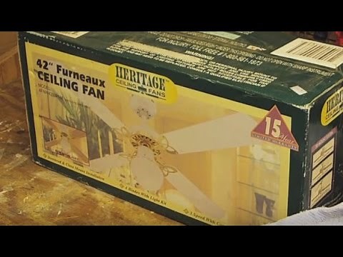 Heritage 42" Furneaux Ceiling Fan | Unbox and Run