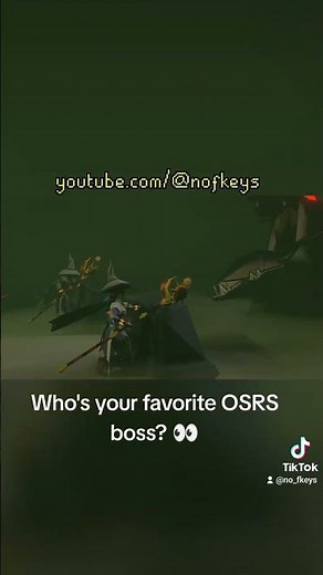 Who’s your favorite OSRS boss? 👑⚔️ Let me know in the comments! Drop a sub if you want to see more!