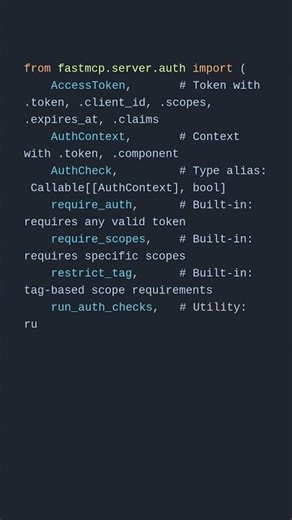 FastMCP Authorization Patterns - Part 13/13