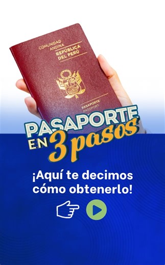 🛂 ¡Atención! Obtener tu pasaporte es simple y rápido. Dale clic al VIDEO 📹 y sigue estos3️⃣pasos. 🚫 No recurras a tramitadores. 💻 Reserva tu cita aquí 👉 https://citaspasaporte.migraciones.gob.pe #MigracionePerú 🇵🇪 ¡Sé un #ViajeroListo✈️! | Superintendencia Nacional de Migraciones del Perú