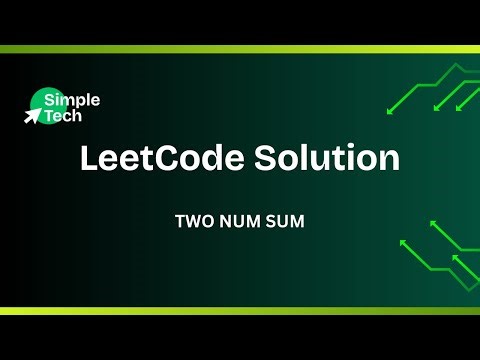 LeetCode Solutions - Two Num Sum