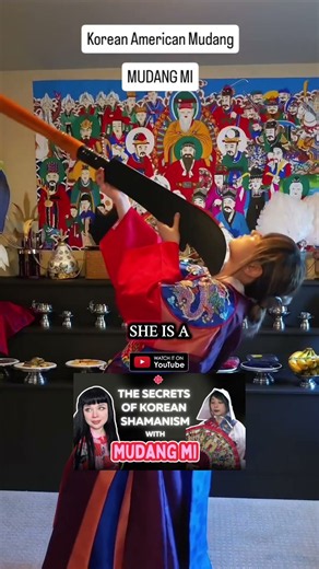 The SCERETS of Korean Shamanism explained with Mudang Mi on Pause With Pythian #koreanshaman