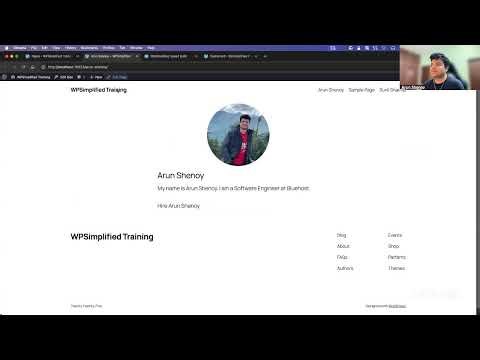 WordPress Training Program