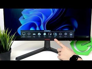 KOORUI 24E4 – How to Change Input Source