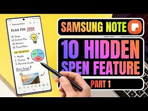 SAMSUNG Notes Has Become INSANE in 2026 😳 | 10 Hidden S Pen Features on Galaxy S26 Ultra Part 1