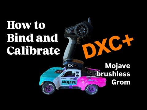 How to Bind and Calibrate DXC+ with Brushless Grom.. no reverse fix
