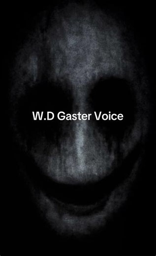 Decided to do a gaster voice cause I was bored #undertale #gaster #voiceacting